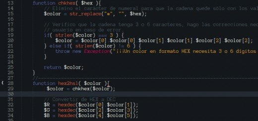 Código fuente PHP